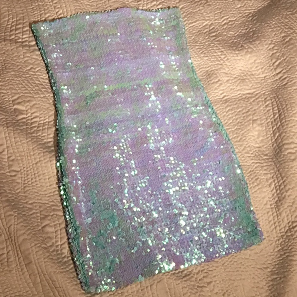 Mermaid sequin mini tube dress!!!!
